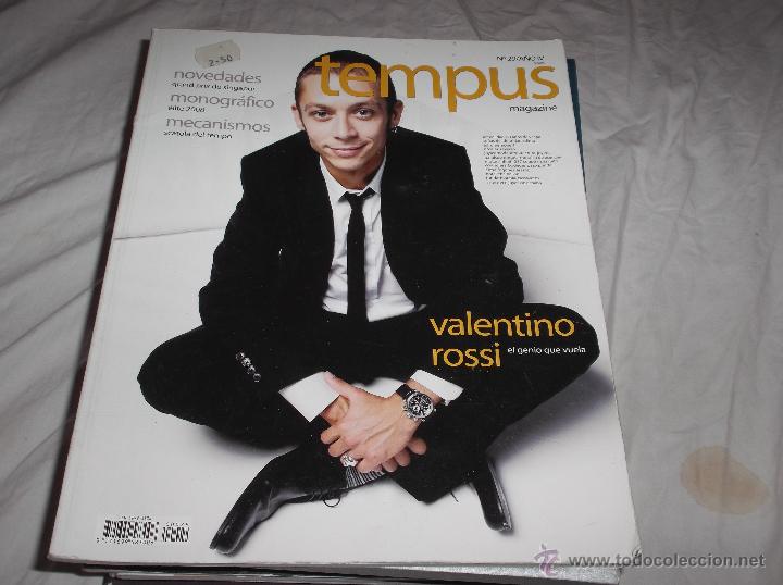 Coleccionismo de Revistas y Peri&oacute;dicos: TEMPUS N&ordm; 29. VALENTINO ROSSI. GRAND PRIX SINGAPUR. MECANISMOS SCATOLA DEL TIEMPO. 60 A&Ntilde;OS DE VESPA.