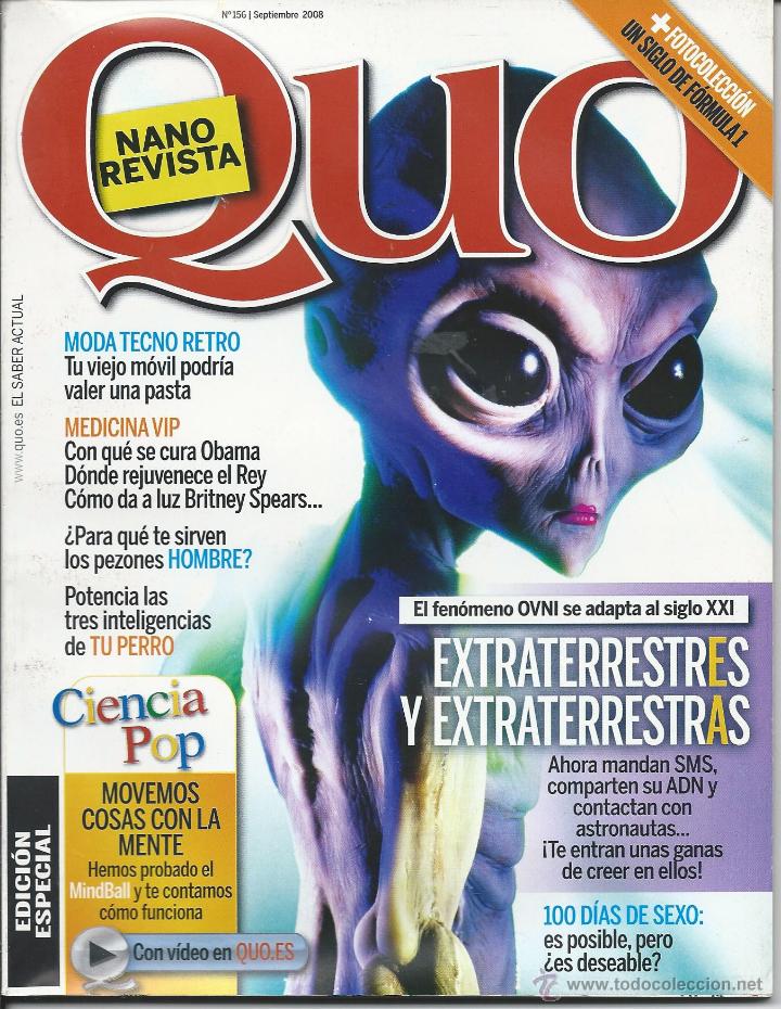 Coleccionismo de Revistas y Peri&oacute;dicos: Quo pocket. N&uacute;mero 156 Septiembre 2008