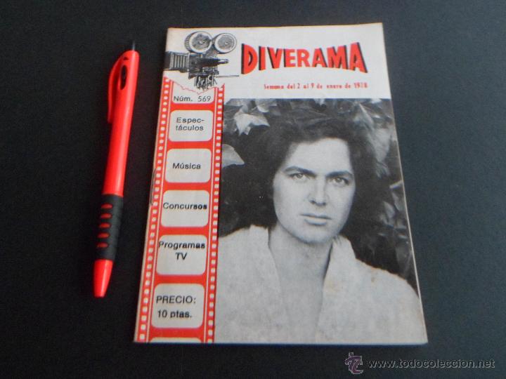 Coleccionismo de revistas y peri&oacute;dicos: CARTELERA DIVERAMA - CAMILO SESTO - 1978