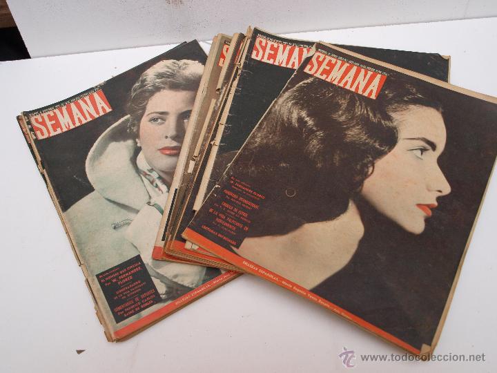 Coleccionismo de Revistas y Peri&oacute;dicos: Revistas Semana desde 1957