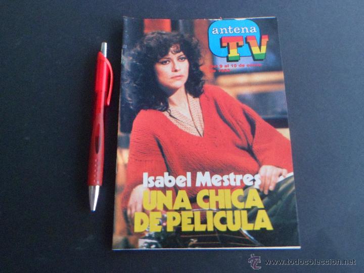Coleccionismo de Revistas y Peri&oacute;dicos: REVISTA ANTENA TV ~ N&ordm; 135 ~ DE ENERO DE 1983 ~ISABEL MESTRES ~ PAMELA SUE MARTIN de DALLAS ~ MECANO