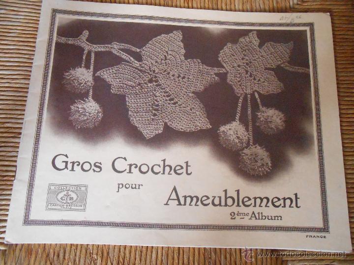 Coleccionismo de Revistas y Peri&oacute;dicos: GROS   CROCHET   pour    AMEUBLEMENT