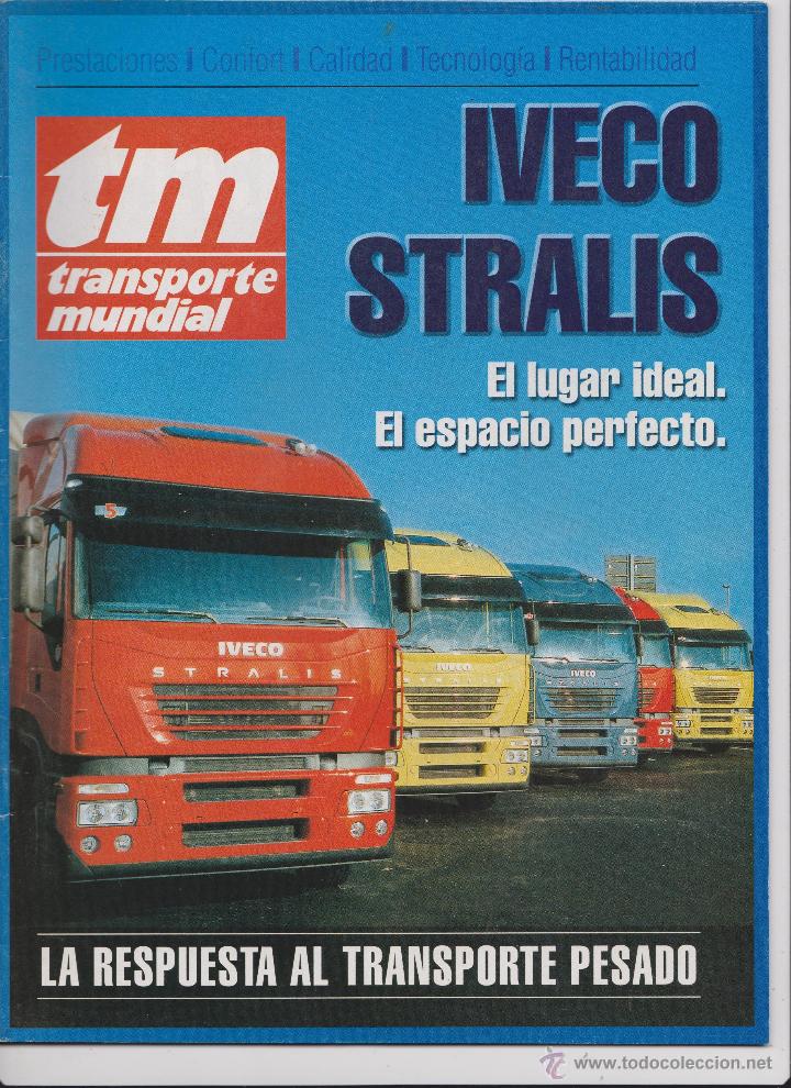Coleccionismo de revistas y peri&oacute;dicos: Suplemento de transporte mundial sobre el iveco stralis