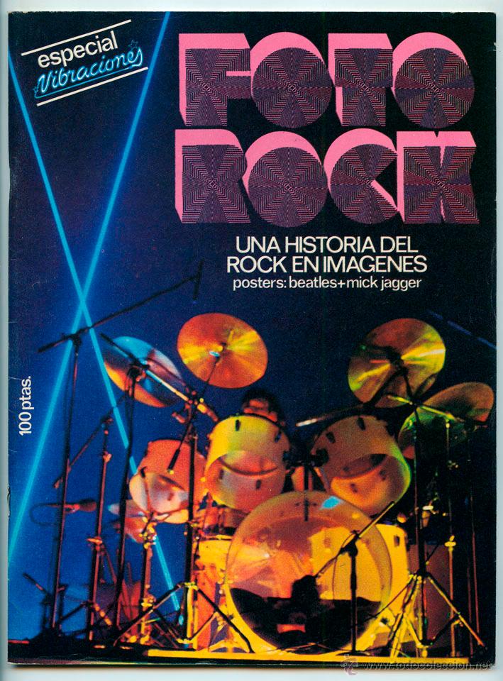 Coleccionismo de revistas y peri&oacute;dicos: FOTO ROCK - ESPECIAL VIBRACIONES - UNA HISTORIA DEL ROCK EN IM&Aacute;GENES - 1974