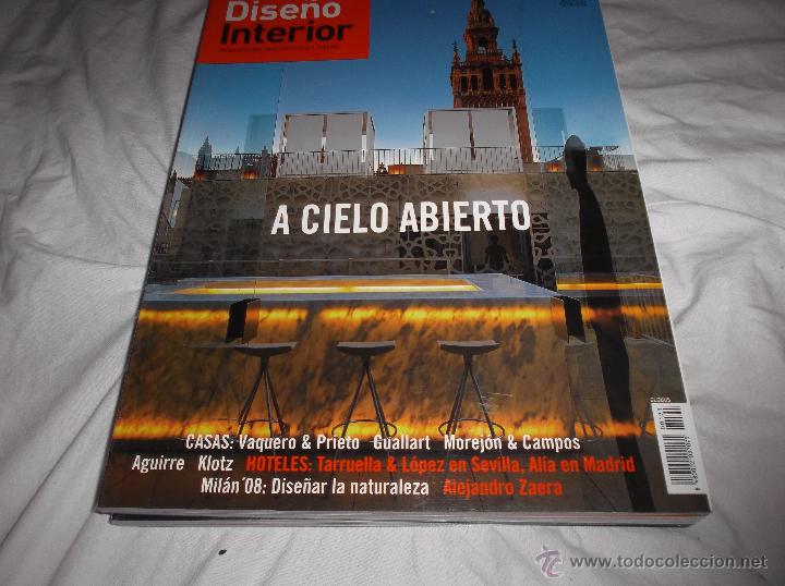 Coleccionismo de Revistas y Peri&oacute;dicos: DISE&Ntilde;O INTERIOR N&ordm; 191. A CIELO ABIERTO. GUALLART. AGUIRRE. KLOTZ. MILAN 2008. DISE&Ntilde;AR LA NATURALEZA