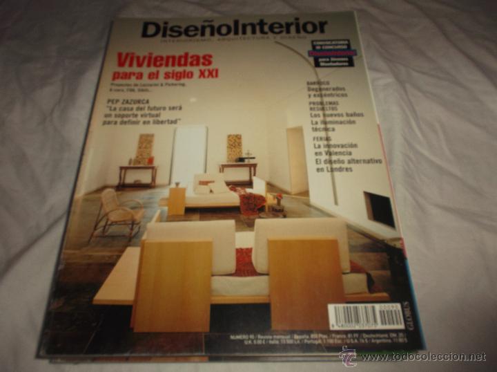 Coleccionismo de Revistas y Peri&oacute;dicos: DISE&Ntilde;O INTERIOR N&ordm; 90. BARROCO. NUEVOS BA&Ntilde;OS. ILUMINACION TECNICA. LA INNOVACION EN VALENCIA.