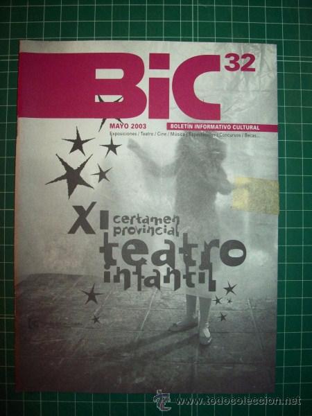 Colecionismo de Revistas e Jornais: BIC : Bolet&iacute;n Informativo Cultural. N&ordm; 32 ; Mayo 2003