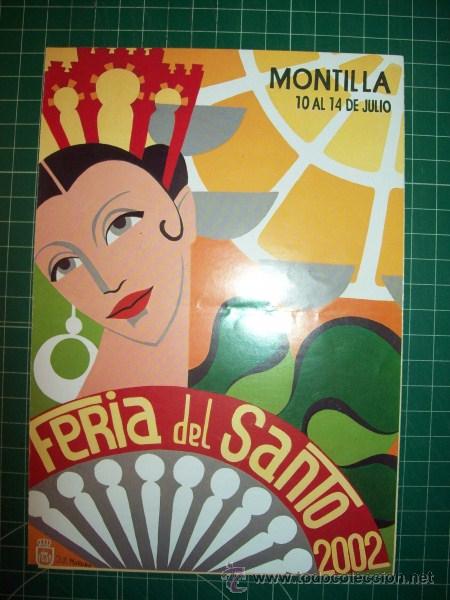Coleccionismo de revistas y peri&oacute;dicos: FOLLETO. PROGRAMA. FERIA DEL SANTO 2002. MONTILLA, 10 al 14 de julio. - Ayuntamiento de Montilla