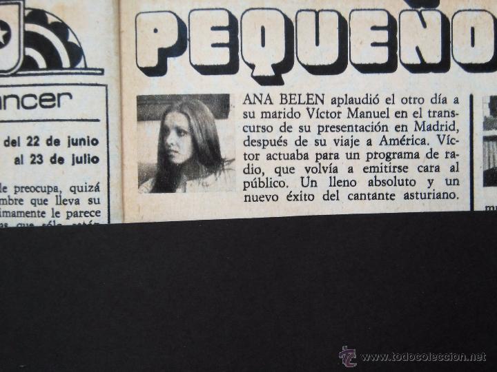 Coleccionismo de Revistas y Peri&oacute;dicos: recortes ANA BELEN