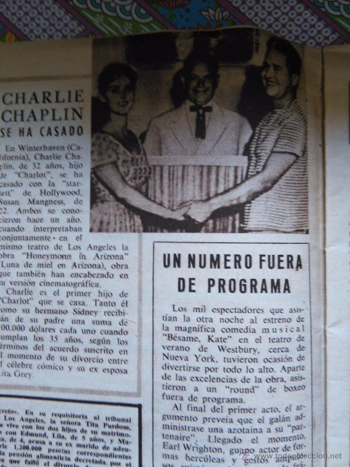 Coleccionismo de revistas y peri&oacute;dicos: RECORTES CHARLIE CHAPLIN