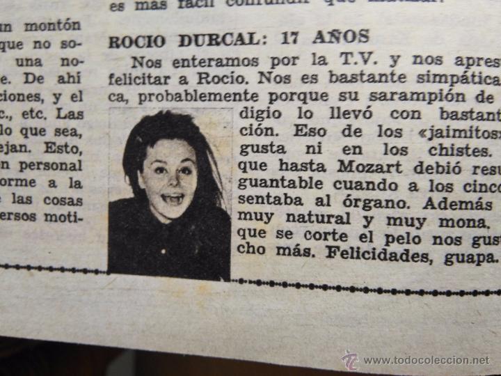 Coleccionismo de Revistas y Peri&oacute;dicos: RECORTES ROCIO DURCAL