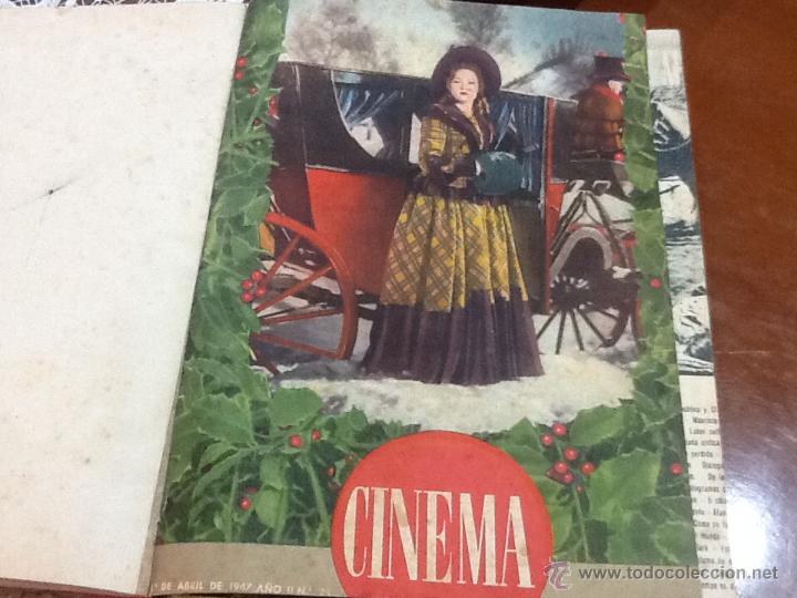 Sammeln von Zeitschriften und Zeitungen: Cinema, revistas encuadernadas abril 1947 a junio del 1948
