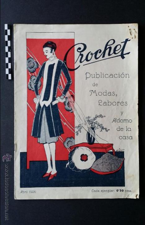 Coleccionismo de revistas y peri&oacute;dicos: Revista Crochet n&ordm; 3 - a&ntilde;o I de 1926, Sabadell.