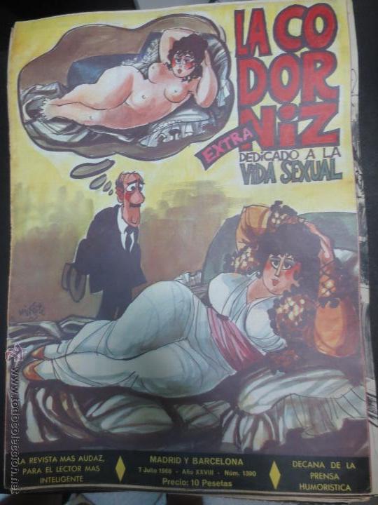 Coleccionismo de Revistas y Peri&oacute;dicos: REVISTA LA CODORNIZ N&ordm; 1390 7 DE JULIO 1968