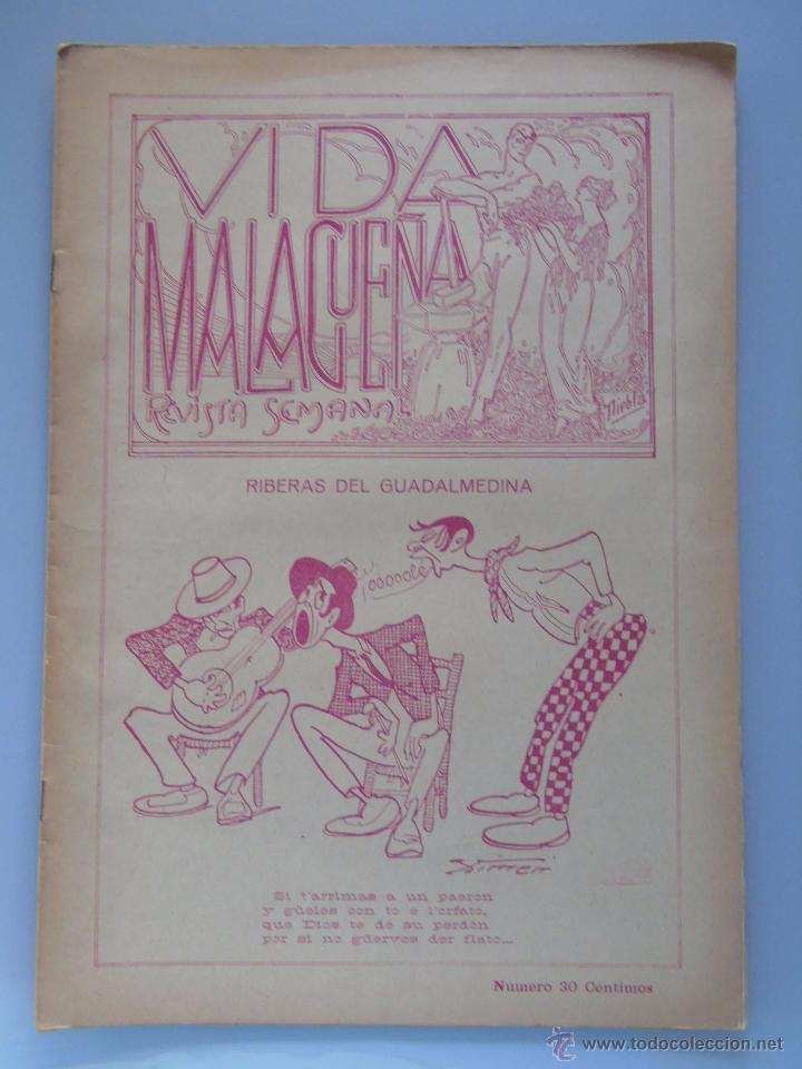 Colecionismo de Revistas e Jornais: ANTIGUA E INTERESANTE REVISTA DE M&Aacute;LAGA. VIDA MALAGUE&Ntilde;A. 16 DICIEMBRE 1922. GUERRA MARRUECOS. ZOCO