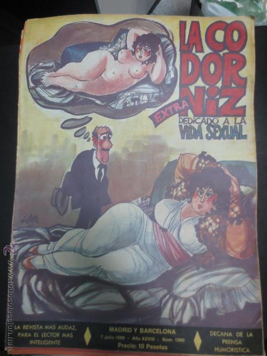 Coleccionismo de Revistas y Peri&oacute;dicos: REVISTA LA CODORNIZ N&ordm; 1390 7 DE JULIO 1968