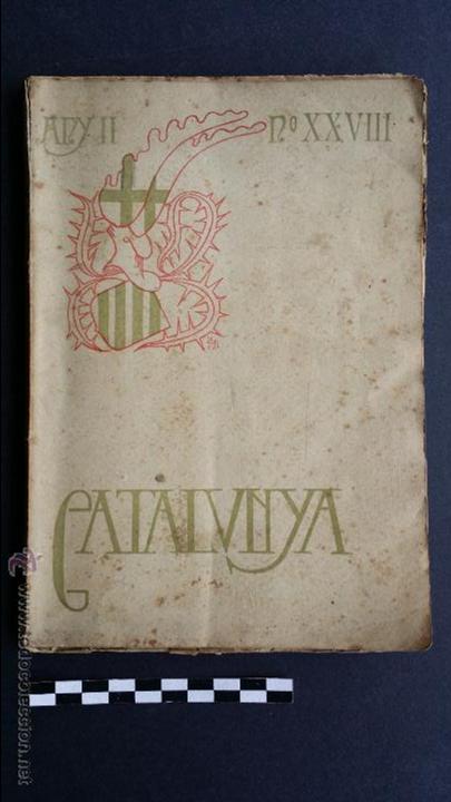 Coleccionismo de revistas y peri&oacute;dicos: Revista mensual Catalunya, any II - n&ordm; XXVIII, abril de 1904. Poetes joves als Jochs Florals.