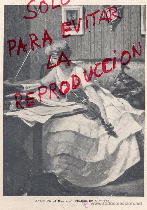 Coleccionismo de Revistas y Peri&oacute;dicos: AUDICION VIOLIN 1932 ILUSTRACION HOJA REVISTA