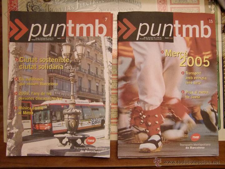 Revista Metro De Barcelona Punt Tmb Original Nu Comprar Otras Revistas Y Periodicos Modernos En Todocoleccion 50959209