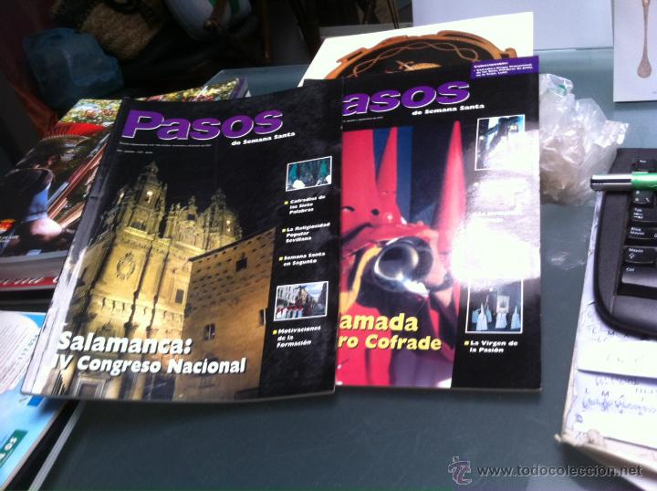 Coleccionismo de Revistas y Peri&oacute;dicos: SEMANA SANTA CONJUNTO 2 REVISTAS PASOS N&ordm; 15 -16 2001