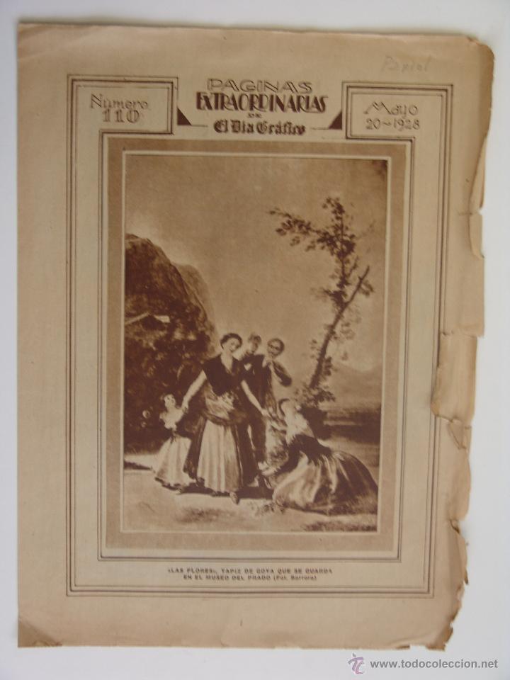 Collezionismo di Riviste e Giornali: PAGINAS EXTRAORDINARIAS DE EL DIA GRAFICO MAYO 1928 EL PAPIOL