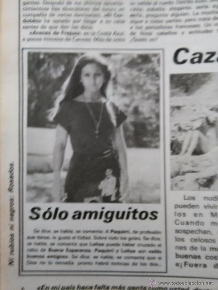 Coleccionismo de revistas y peri&oacute;dicos: RECORTES lola lolita flores