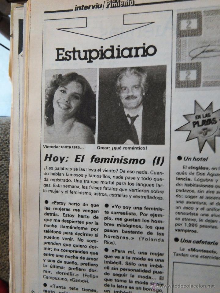 Coleccionismo de revistas y peri&oacute;dicos: RECORTES victoria abril omar shariff sharif