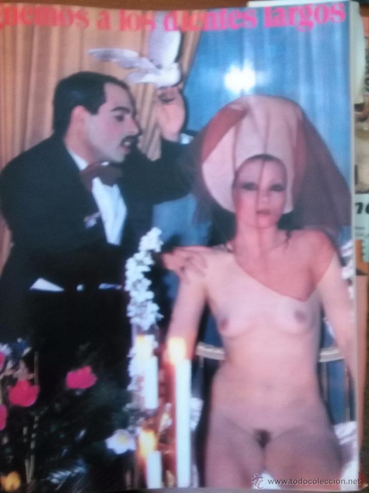 Coleccionismo de Revistas y Peri&oacute;dicos: RECORTES EROTISMO FEMENINO DESNUDO PIN UP INTERVIU drakula dracula