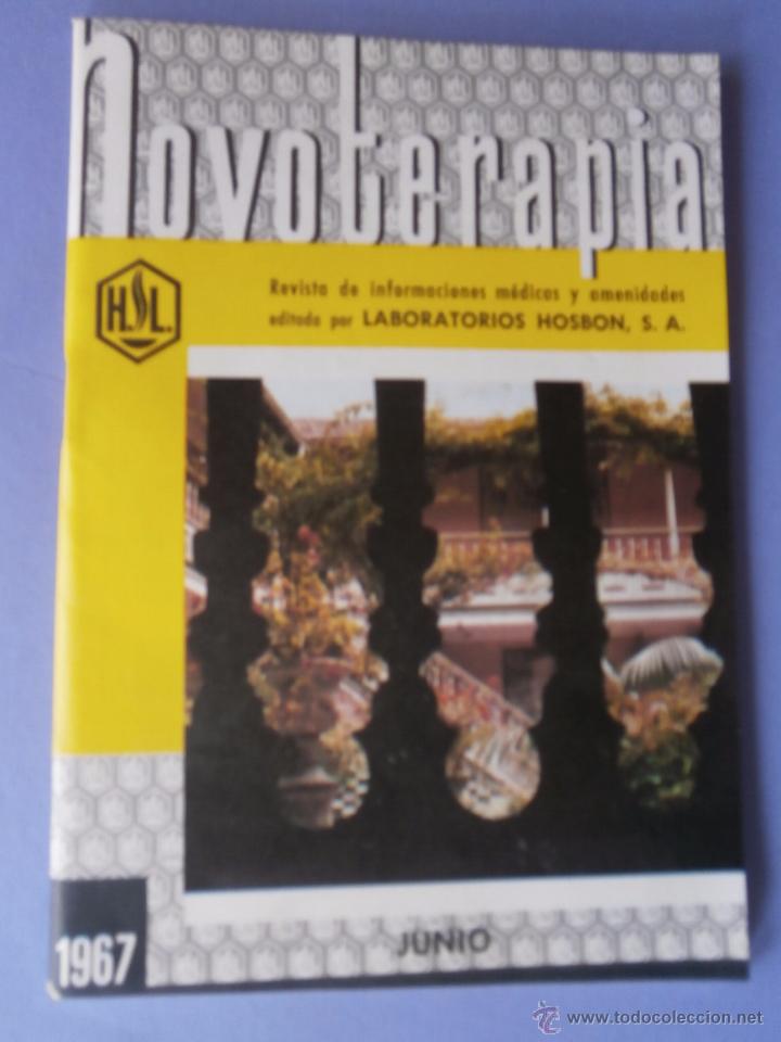 Coleccionismo de Revistas y Peri&oacute;dicos: REVISTA NOVOTERAPIA INFORMACIONES MEDICAS LABORATORIOS HOSBON JUNIO 1967