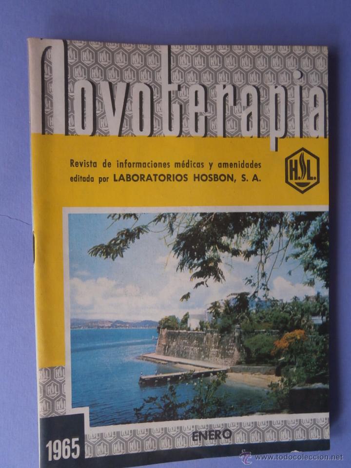 Sammeln von Zeitschriften und Zeitungen: REVISTA NOVOTERAPIA INFORMACIONES MEDICAS LABORATORIOS HOSBON ENERO 1965