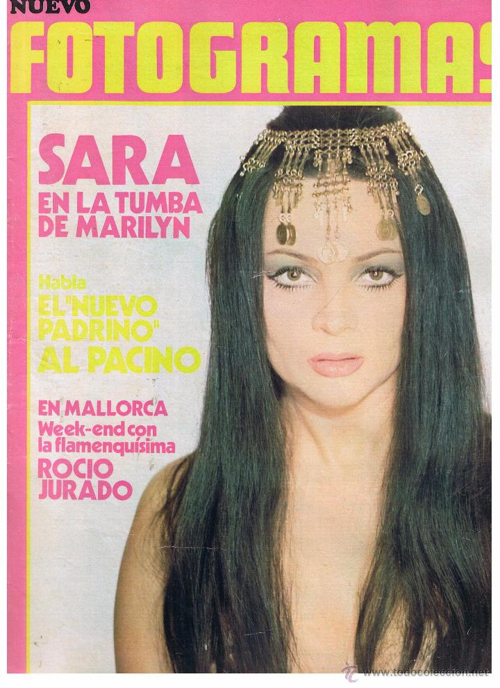 Coleccionismo de revistas y peri&oacute;dicos: FOTOGRAMAS. N&ordm; 1257. SARA MONTIEL. 17 NVBRE. 1972. (P/B3)