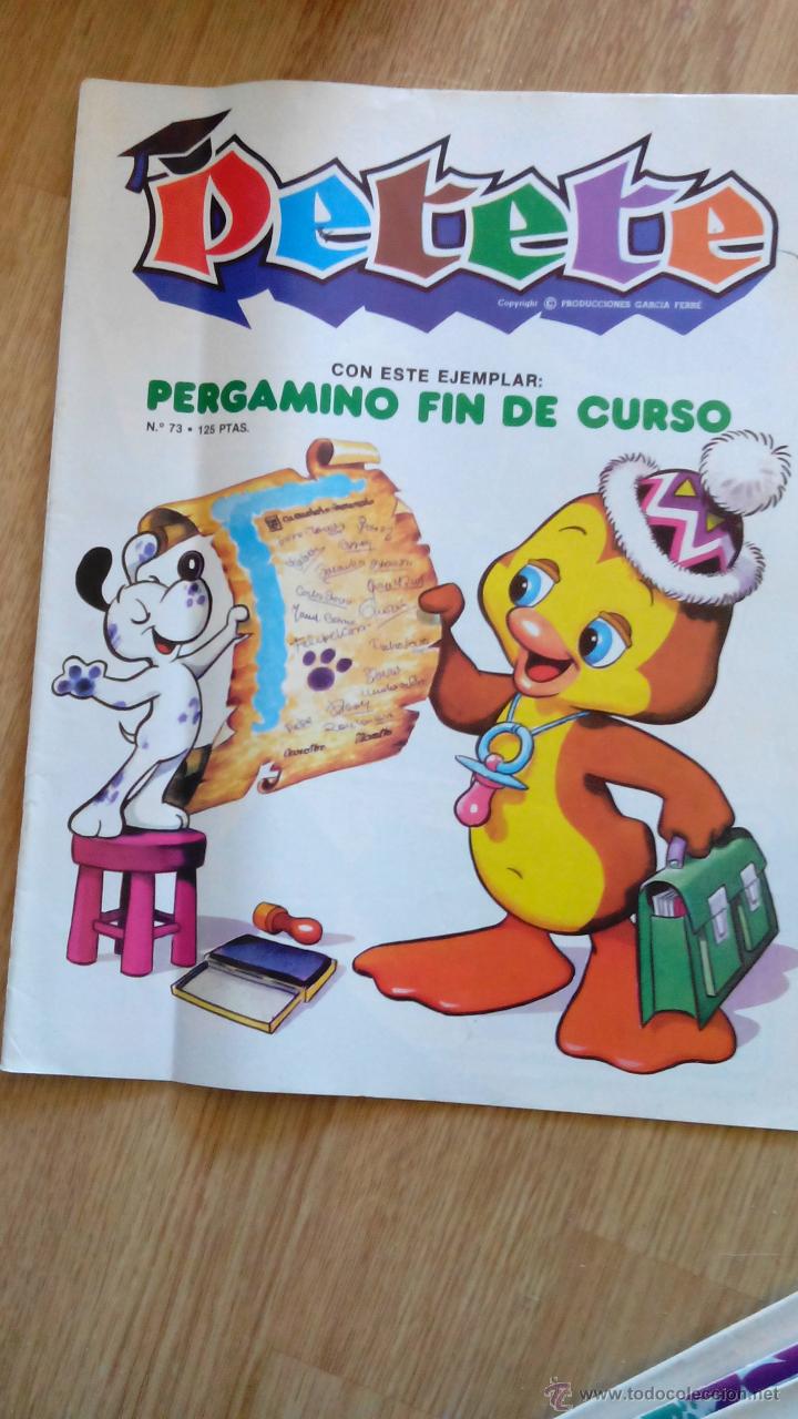 Coleccionismo de Revistas y Peri&oacute;dicos: PETETE 73 -