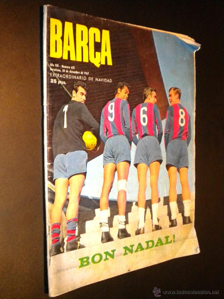 Collection Magazines and Newspapers: revista bar&ccedil;a numero extraordinario de navidad 20 de diciembre de 1967 numero 631