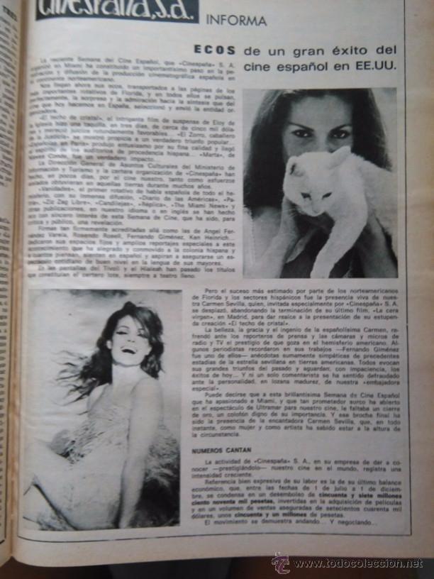 Coleccionismo de Revistas y Peri&oacute;dicos: recorte carmen sevilla