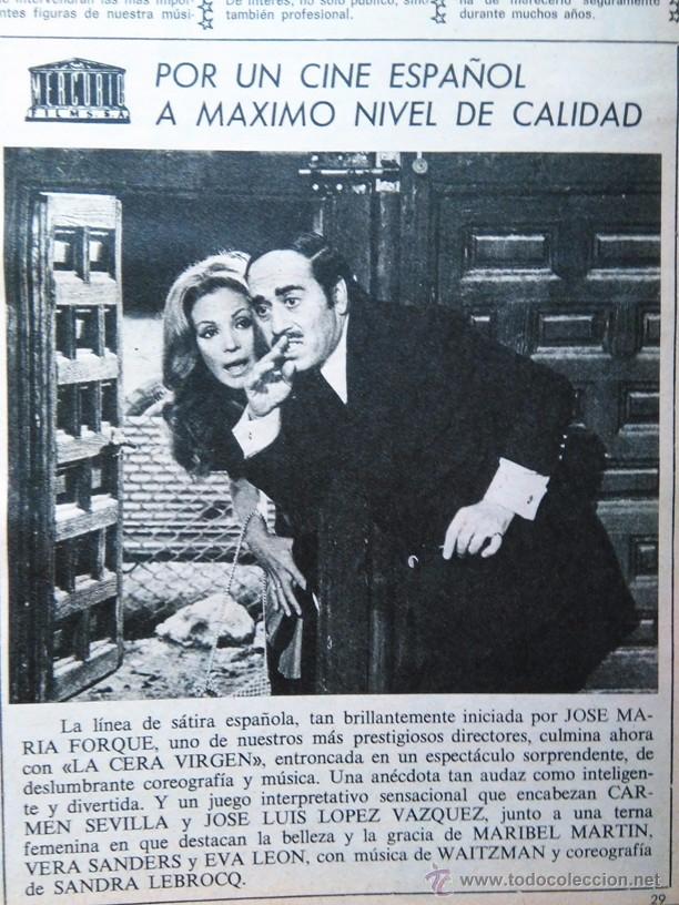 Coleccionismo de Revistas y Peri&oacute;dicos: recorte carmen sevilla