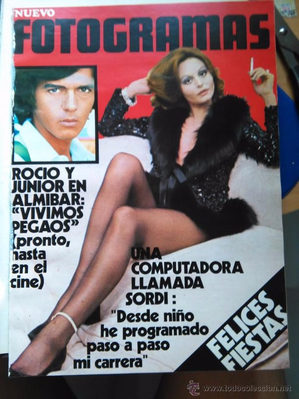 Coleccionismo de Revistas y Peri&oacute;dicos: recorte rocio durcal junior antonio morales