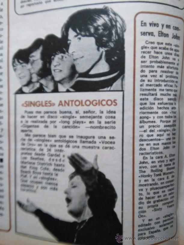 Coleccionismo de revistas y peri&oacute;dicos: RECORTE the beatles los