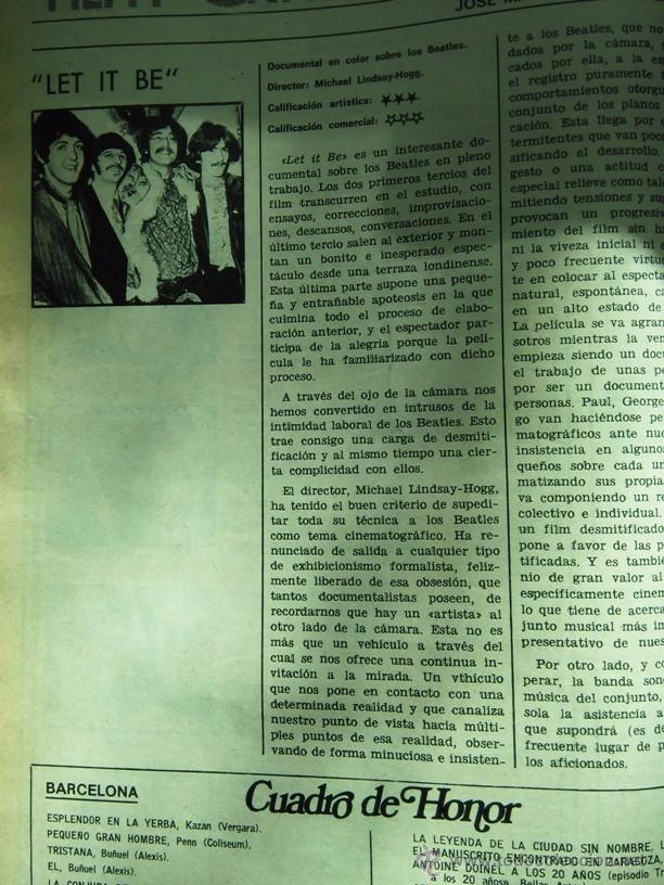 Coleccionismo de revistas y peri&oacute;dicos: RECORTE the beatles los
