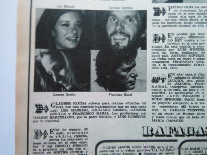 Coleccionismo de Revistas y Peri&oacute;dicos: recorte carmen sevilla FRANCISCO RABAL