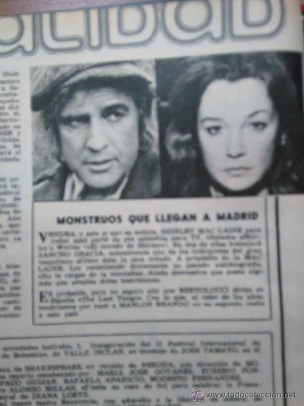 Coleccionismo de Revistas y Peri&oacute;dicos: RECORTE MARLON BRANDO