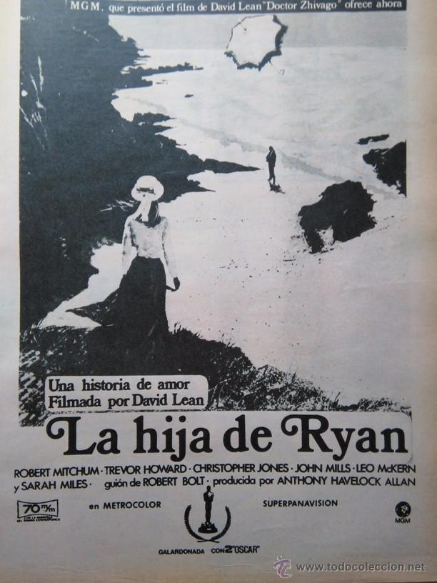 Coleccionismo de Revistas y Peri&oacute;dicos: recorte SARAH MILES ROBERT MITCHUM