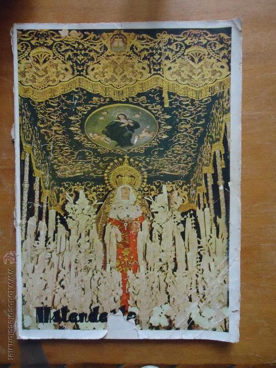Coleccionismo de Revistas y Peri&oacute;dicos: SEMANA SANTA CADIZ , ANTIGUA REVISTA ESTANDARTE MARZO DE 1965 NUMERO EXTRAORDINARIO