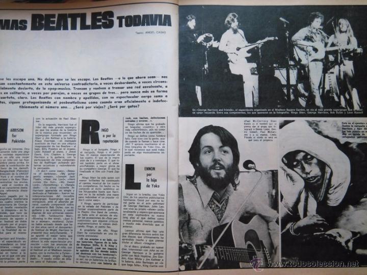 Coleccionismo de Revistas y Peri&oacute;dicos: RECORTE the beatles los JOHN LENNON ELVIS PRESLEY