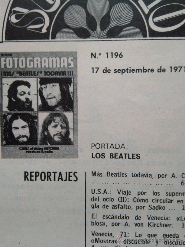 Coleccionismo de revistas y peri&oacute;dicos: RECORTE the beatles los