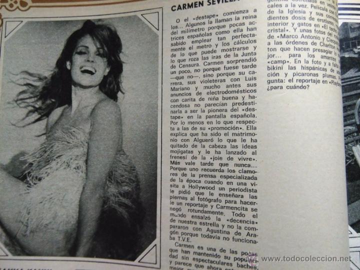 Coleccionismo de Revistas y Peri&oacute;dicos: recorte carmen sevilla