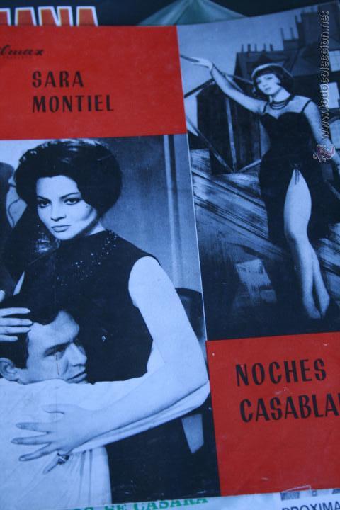 Coleccionismo de revistas y peri&oacute;dicos: SARA MONTIEL GUIA NOCHES DE CASABLANCA