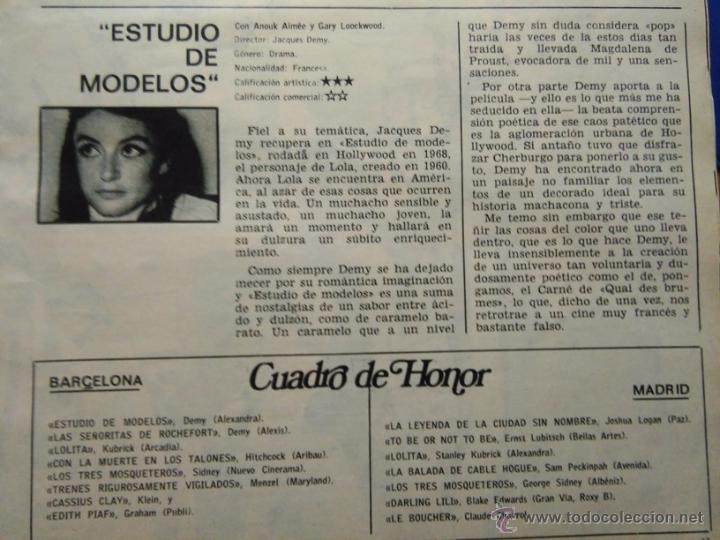 Colecionismo de Revistas e Jornais: RECORTE ANOUK AIMEE