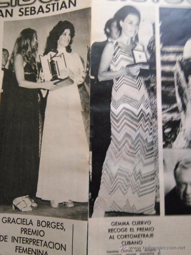 Collection Magazines and Newspapers: recorte GEMMA cuervo gema graciela borges