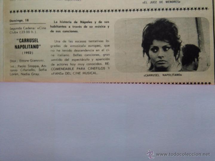Coleccionismo de Revistas y Peri&oacute;dicos: recorte sofia sophia loren