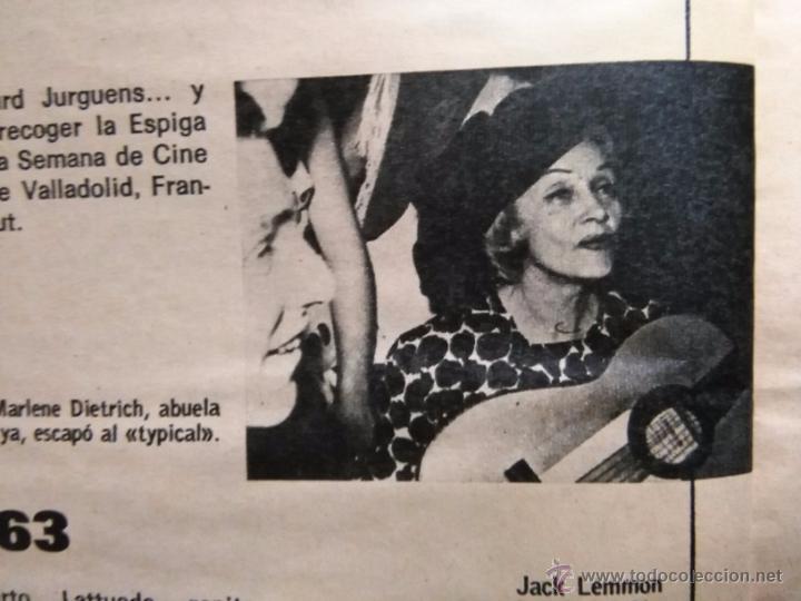 Coleccionismo de Revistas y Peri&oacute;dicos: recorte MARLENE DIETRICH